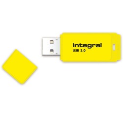 Integral Neon clé USB 3.0, 16 Go, jaune