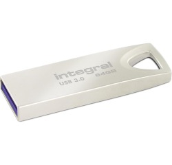 Integral ARC USB stick 3.0, 64 GB, zilver