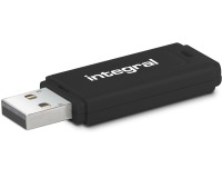 Integral Black USB 3.0 Flash Drive, 128 GB, black