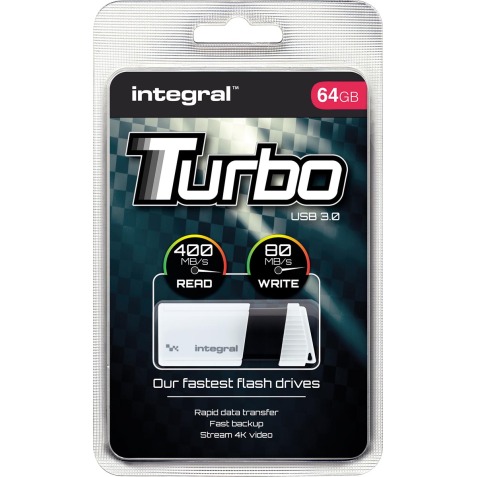 Integral Turbo clé USB 3.0, 64 Go