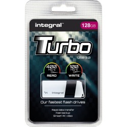 Integral turbo - usb flash drive - 128 gb