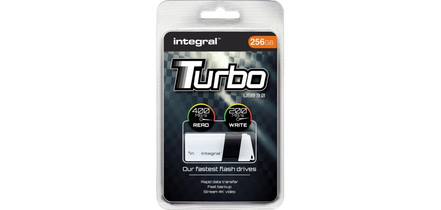 Integral Turbo clé USB 3.0, 256 Go