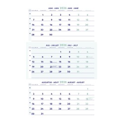 Brepols driemaandskalender 2026