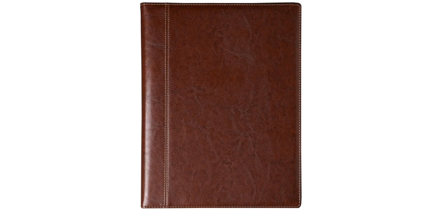 Brepols schrijfmap Palermo bruin