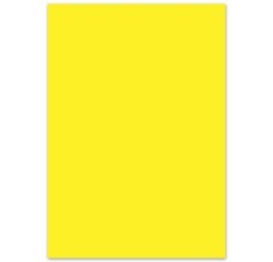 Cardboard, (L)500 x (H)700 mm, 300 g/m², banana yellow