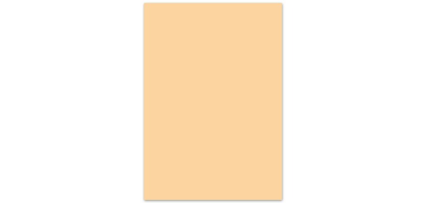 Creakit colored photo cardboard, 50 x 70 cm, 300 g, pack of 25 sheets, chamois