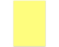 Creakit colored photo cardboard, 50 x 70 cm, 300 g, pack of 25 sheets, lemon yellow