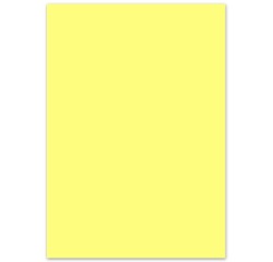 Creakit colored photo cardboard, 50 x 70 cm, 300 g, pack of 25 sheets, lemon yellow