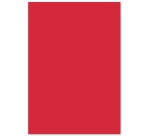 Cardboard, (L)500 x (H)700 mm, 300 g/m2, scarlet