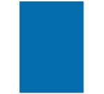 Creakit colored photo cardboard, 50 x 70 cm, 300 g, pack of 25 sheets, medium blue