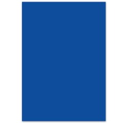Creakit colored photo board, 50 x 70 cm, 300 g, pack of 25 sheets, ultramarine blue