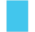 Cardboard, (L)500 x (H)700 mm, 300 g/m2, sky blue