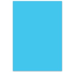 Cardboard, (L)500 x (H)700 mm, 300 g/m2, sky blue
