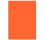 Creakit colored photo cardboard, 50 x 70 cm, 300 g, pack of 25 sheets, orange
