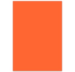 Creakit colored photo cardboard, 50 x 70 cm, 300 g, pack of 25 sheets, orange