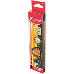 Maped crayon Black'Peps B, sans gomme