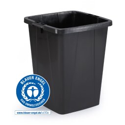 Durable poubelle Durabin 90 litre, noir