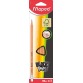 Maped crayon Black'Peps HB, avec gomme, étui brochable cartonné de 3 pièces