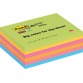 Post-it Super Sticky Meeting notes, 45 feuilles, ft 203 x 153 mm, couleurs assorties, paquet de 6 blocs