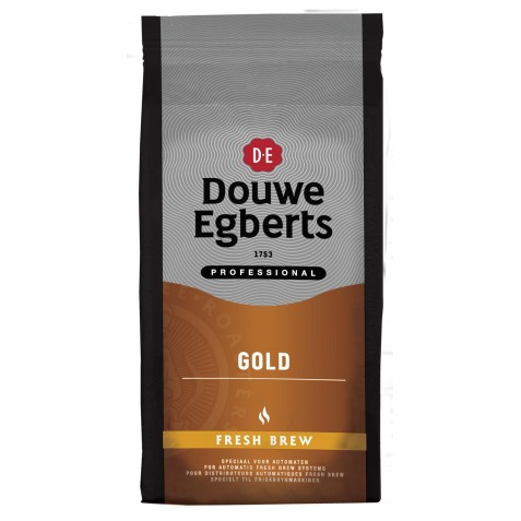 Douwe Egberts café moulu pour distributeurs, Gold fresh brew, paquet de 1 kg