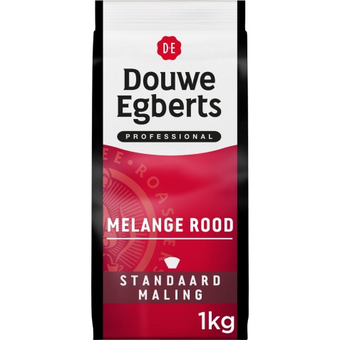 Douwe Egberts café moulu Mélange Rouge, standard, paquet de 1 kg