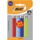 Bic Mini briquets à pierre, couleurs assorties, blister de 3+1 pièces