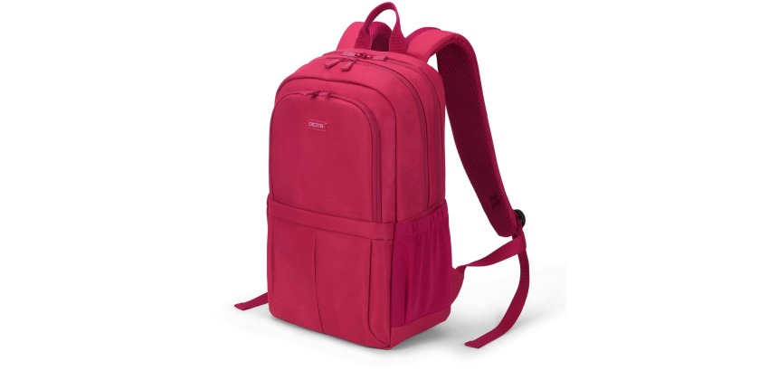 Dicota sac à dos informatique Eco Scale, pour ordinateurs portables jusqu'à 15,6 pouces, rouge