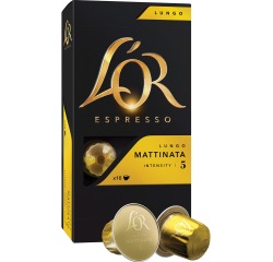 Douwe Egberts L'Or Intensity coffee capsules, Mattinata, pack of 10 pieces