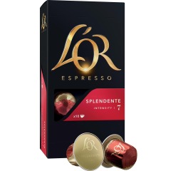 Douwe Egberts L'Or Intensity koffiecapsules, Splendente, pak van 10 stuks