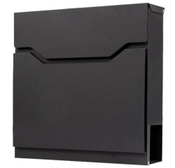 BRASQ PB300 Premium black mailbox