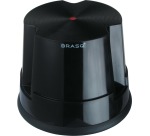 Essential Stool, in plastic, black