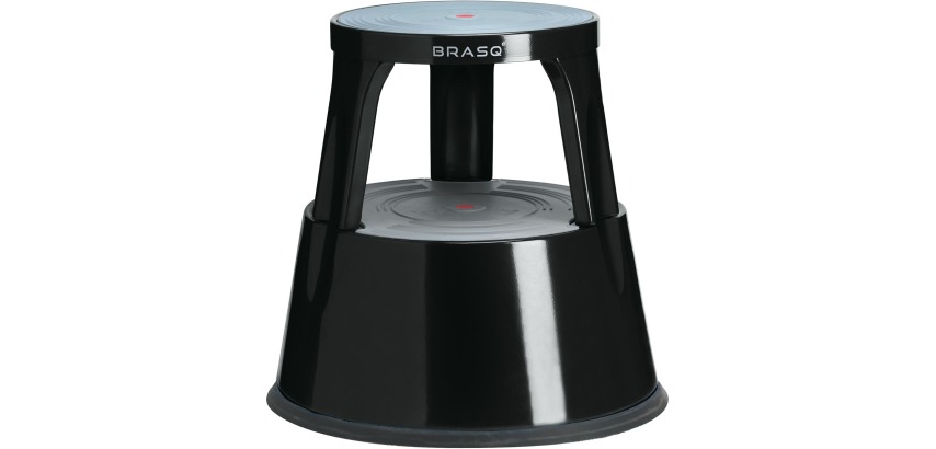 Marchepied BRASQ 42cm métal noir