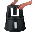 Comfort Stool, plastic, black