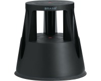 Tabouret Comfort, en plastique, noir