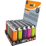 BIC Maxi briquet electronique, présentoir de 50 pièces