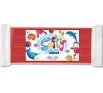 Darwi pâte à modeler Softy, rouge