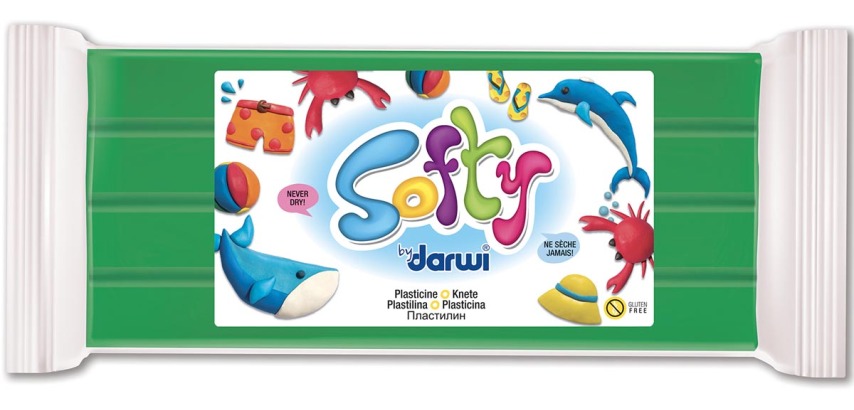 Darwi Softy green modeling clay