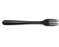 Vork IEZZY herbruikbaar CPLA 190mm 50 stuks zwart