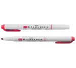 ZEBRA MILDLINER dual-tip highlighter, red