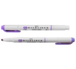 ZEBRA MILDLINER Doppelspitze Textmarker, violett