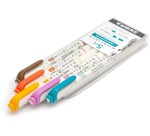 ZEBRA MILDLINER double-ended highlighter, Deepwarm, set of 5 pieces, in assorted colors