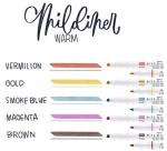 ZEBRA MILDLINER double-ended highlighter, Deepwarm, set of 5 pieces, in assorted colors