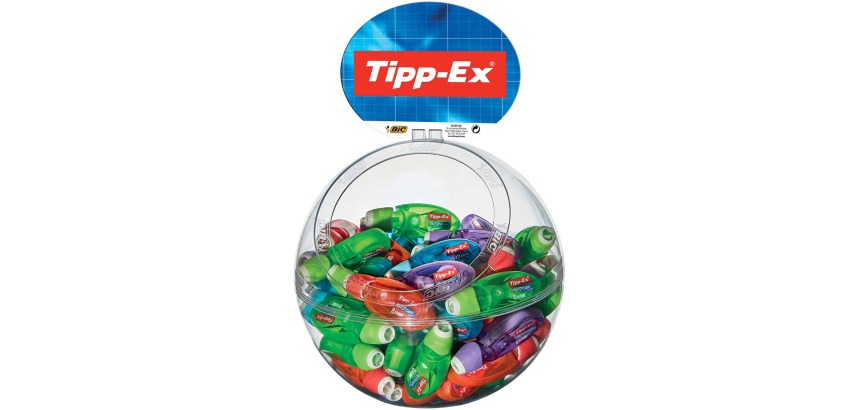 Tipp-Ex correctieroller Micro Tape Twist display van 60 stuks