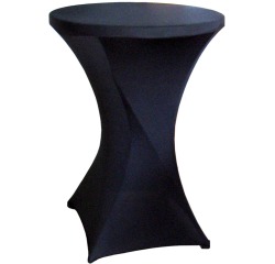 De_housse pour table debout noir