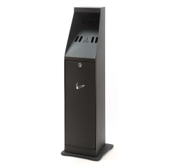 Black Column Ashtray Vepa Bins 31043774
