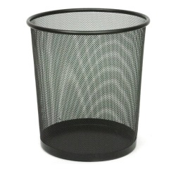 Corbeille à papier ronde Vepa bins 19L noir