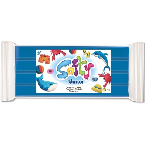 Darwi boetseerpasta Softy blauw