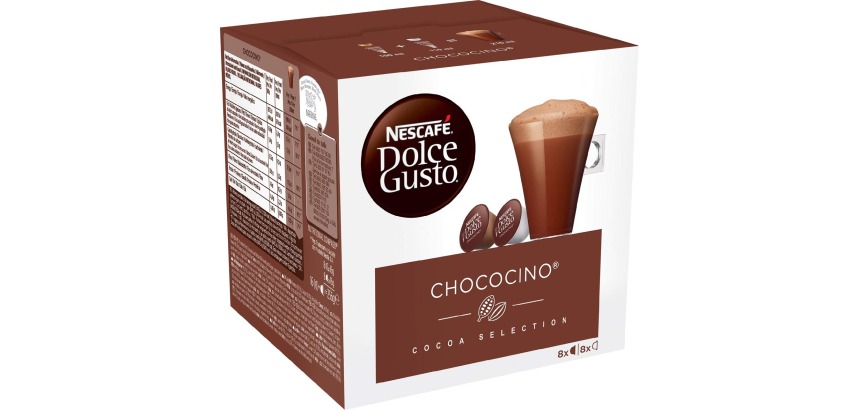 Nescafé Dolce Gusto coffee pods, Chococino, pack of 16 pods
