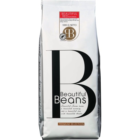 Beautiful Beans café moulu Red, sac de 1kg