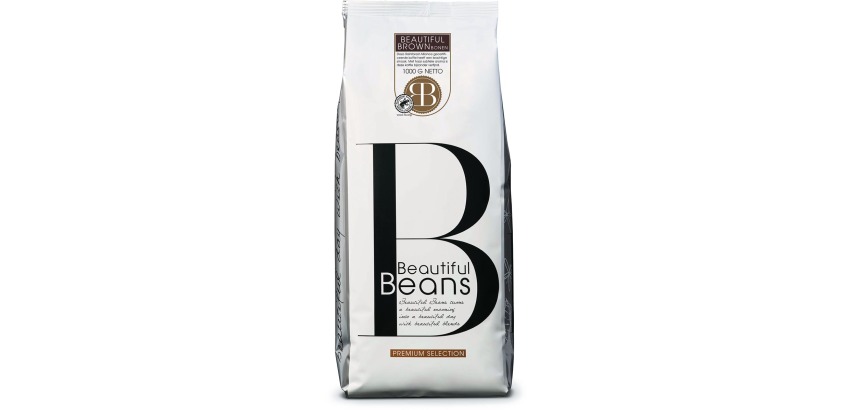 Beautiful Beans café en grains Brown Boon, sac de 1 kg